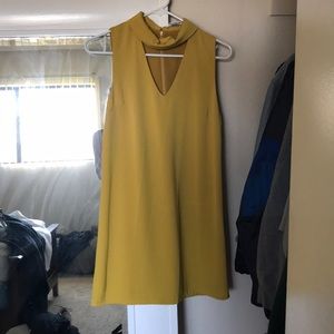 Urban Outfitters Mustard Shift Dress